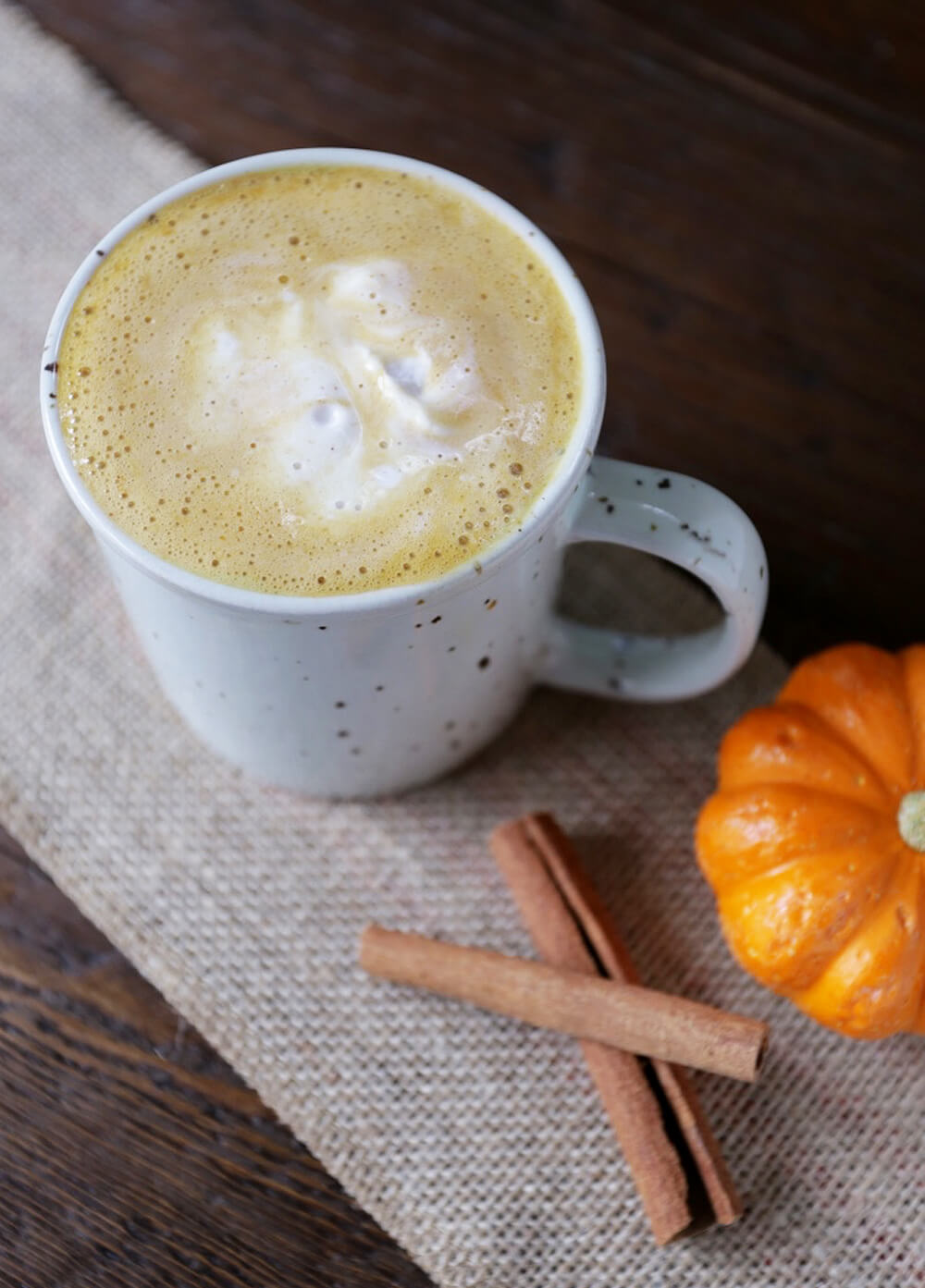 Healthy Pumpkin Spice Latte