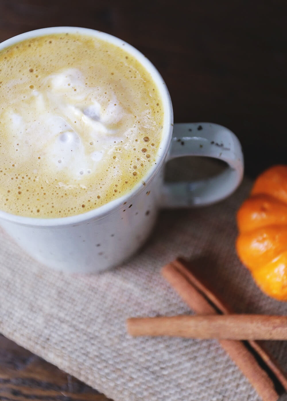 Healthy Pumpkin Spice Latte