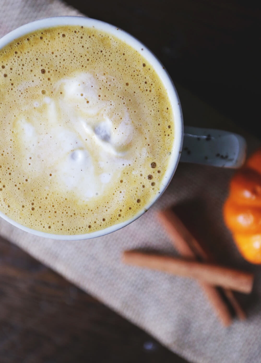 Healthy Pumpkin Spice Latte