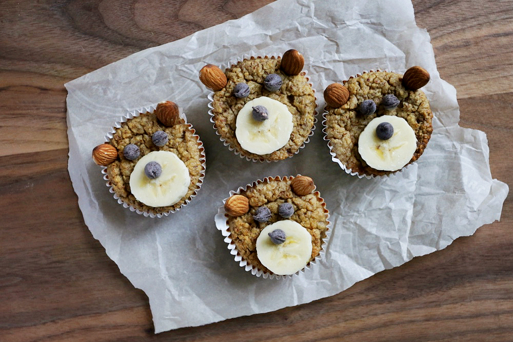 Healthy Family-Friendly Meals and Snacks: Blueberry Banana Muffins