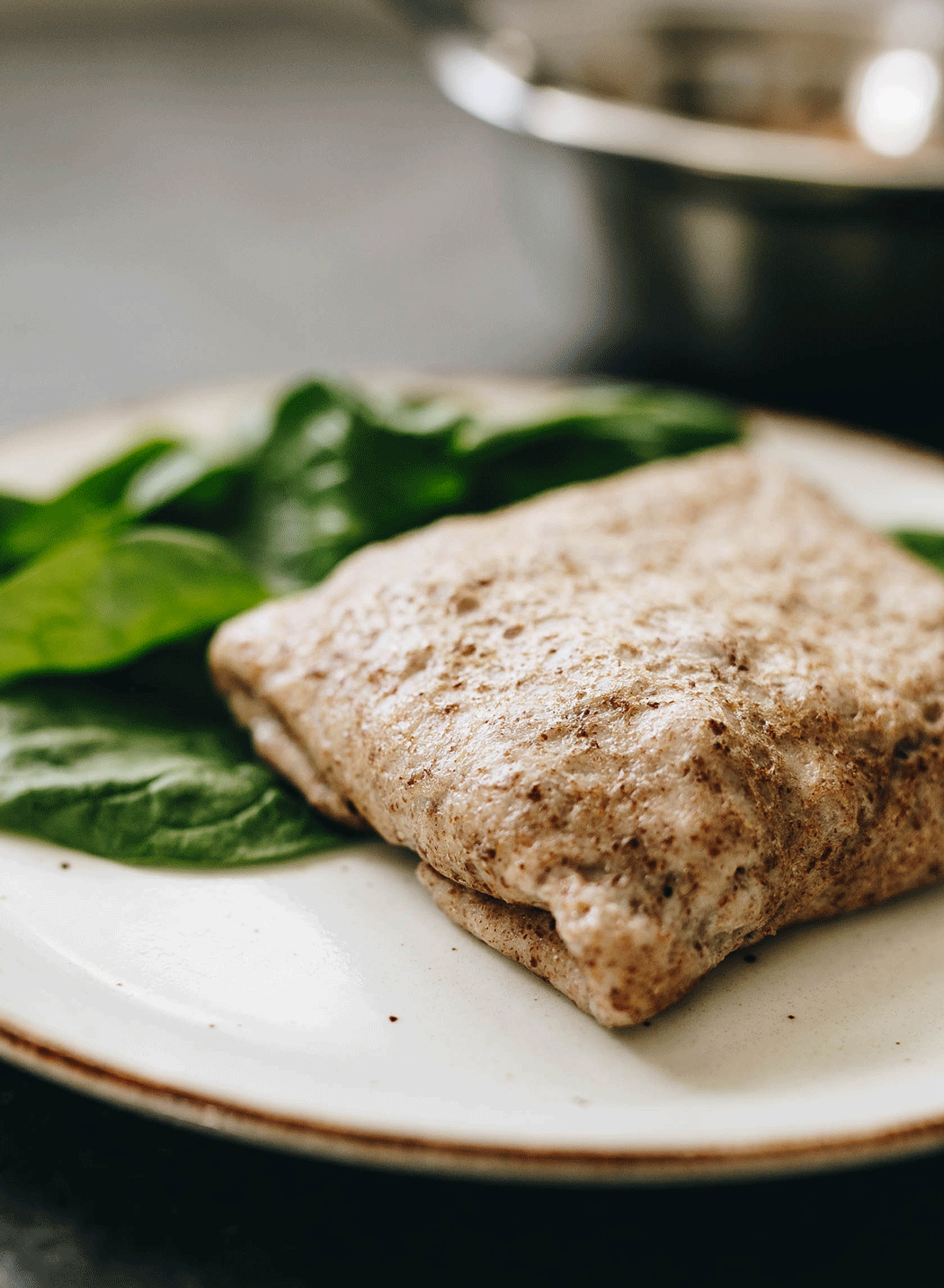 Chickpea & Spinach Roti