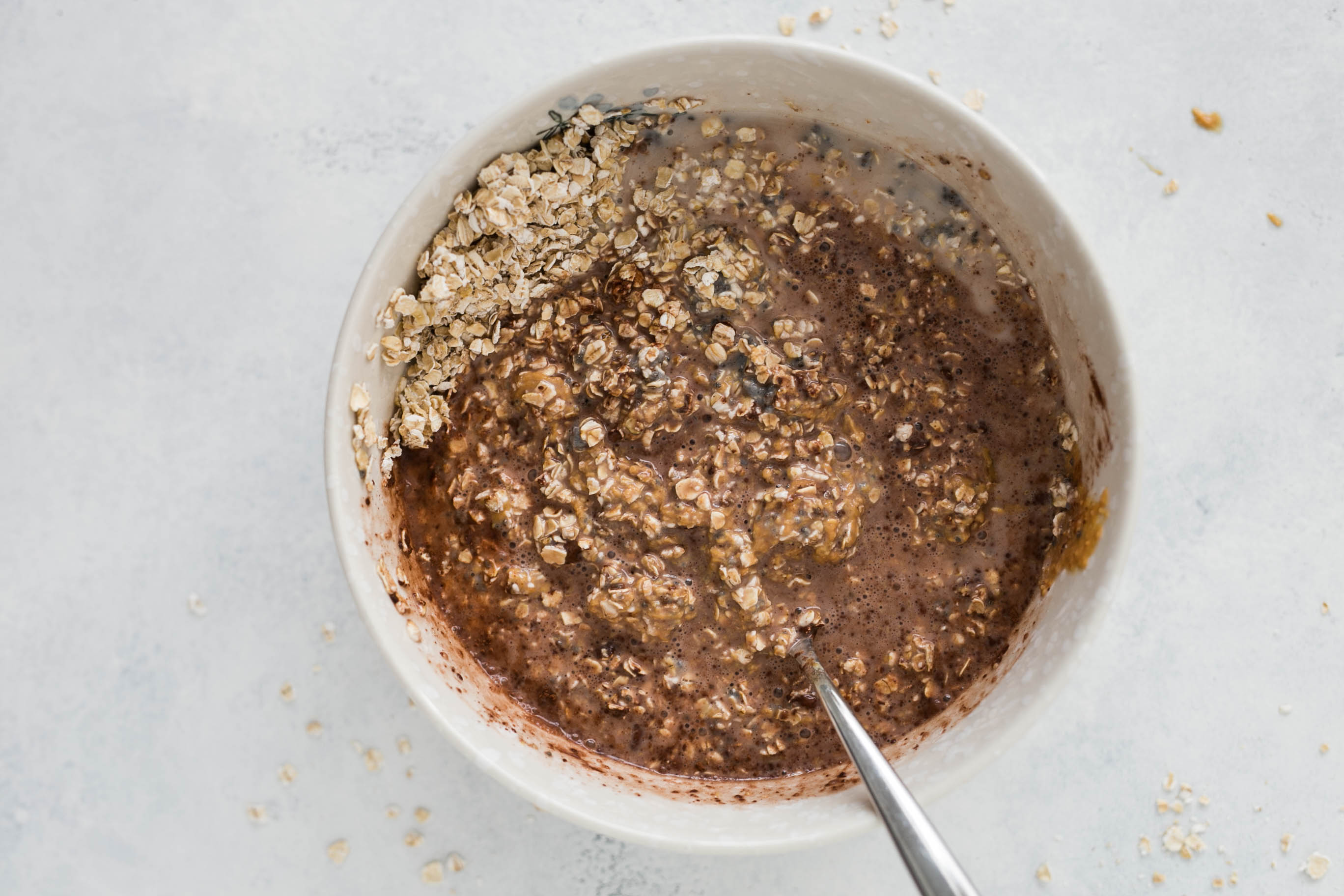 Peanut Butter Cup Overnight Oats