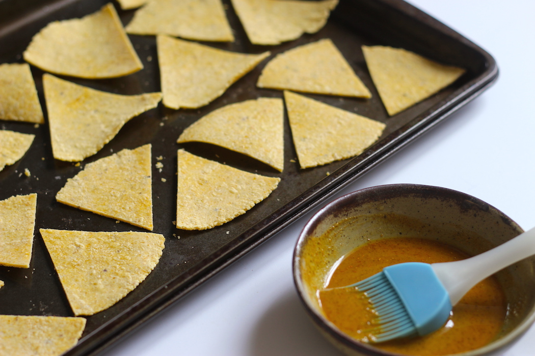 Sprouted corn tortillas make the perfect base for healthy Doritos.