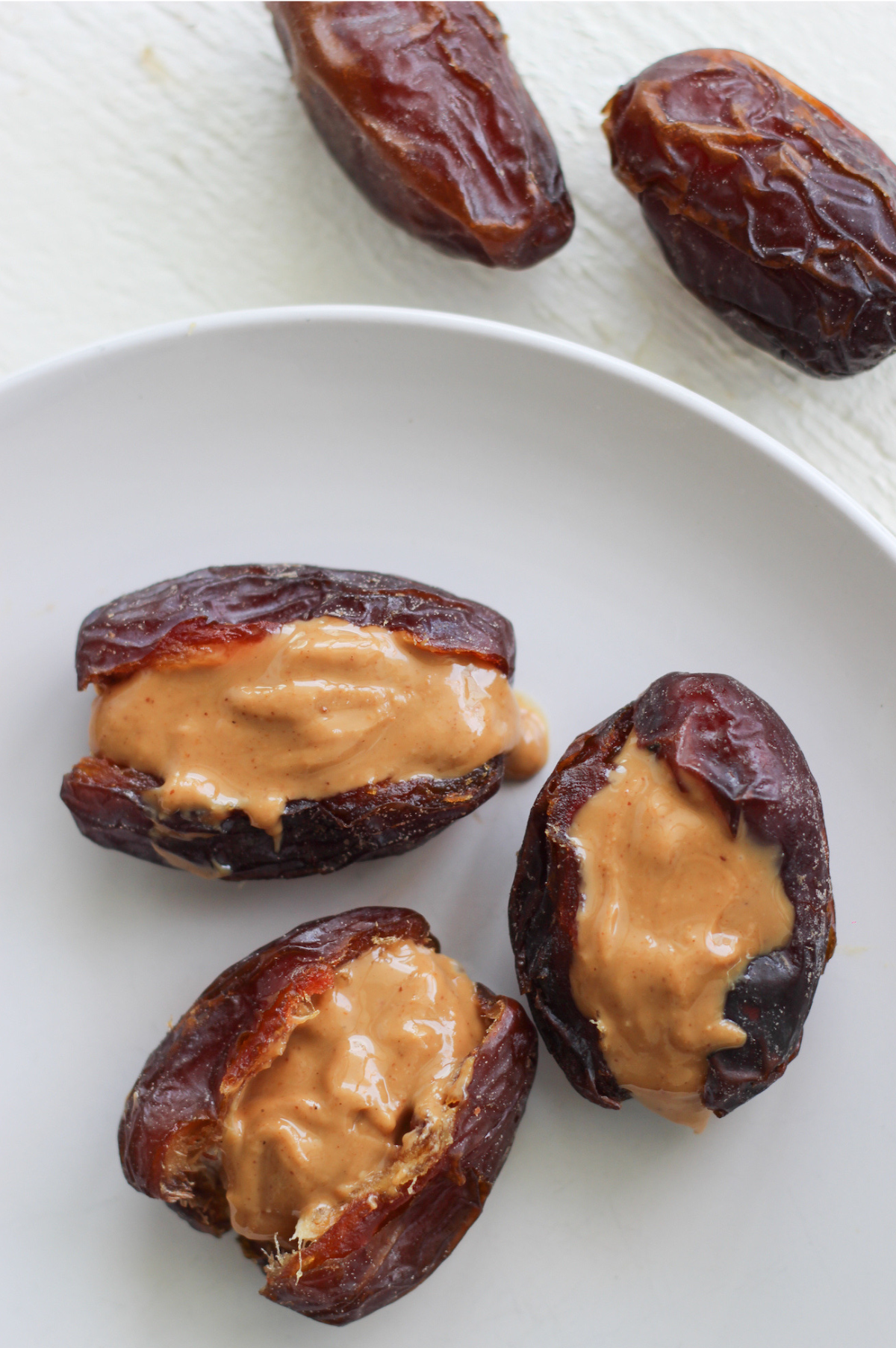 20 Easy Snacks to Add to Your Client's Next Meal Plan: almond butter stuffed dates