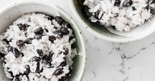20 Healthy Meals to Make with Non-Perishable Foods: Coconut Rice with Beans