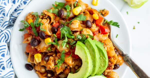 20 Healthy Meals to Make with Non-Perishable Foods: One Pot Taco Pasta