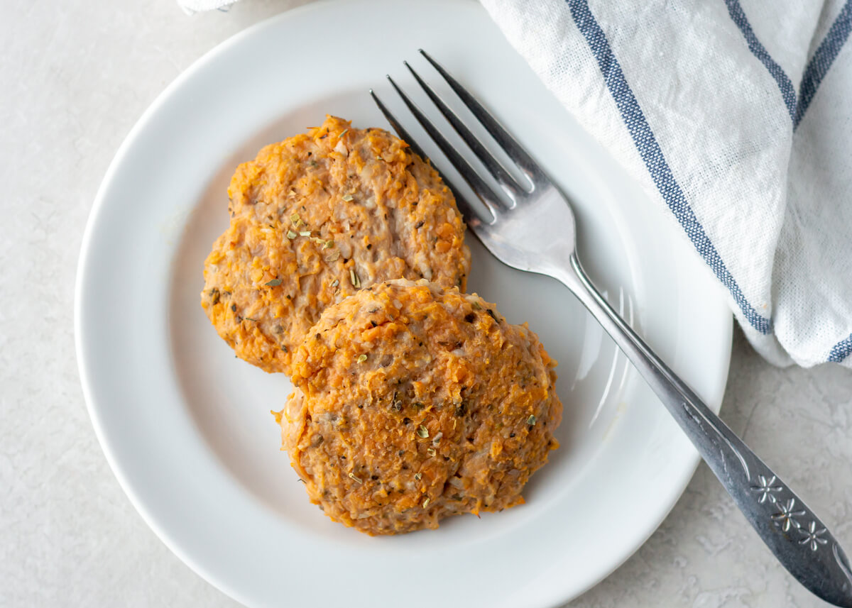20 Freezer Friendly Meal Ideas: Sweet Potato & Turkey Breakfast Patties