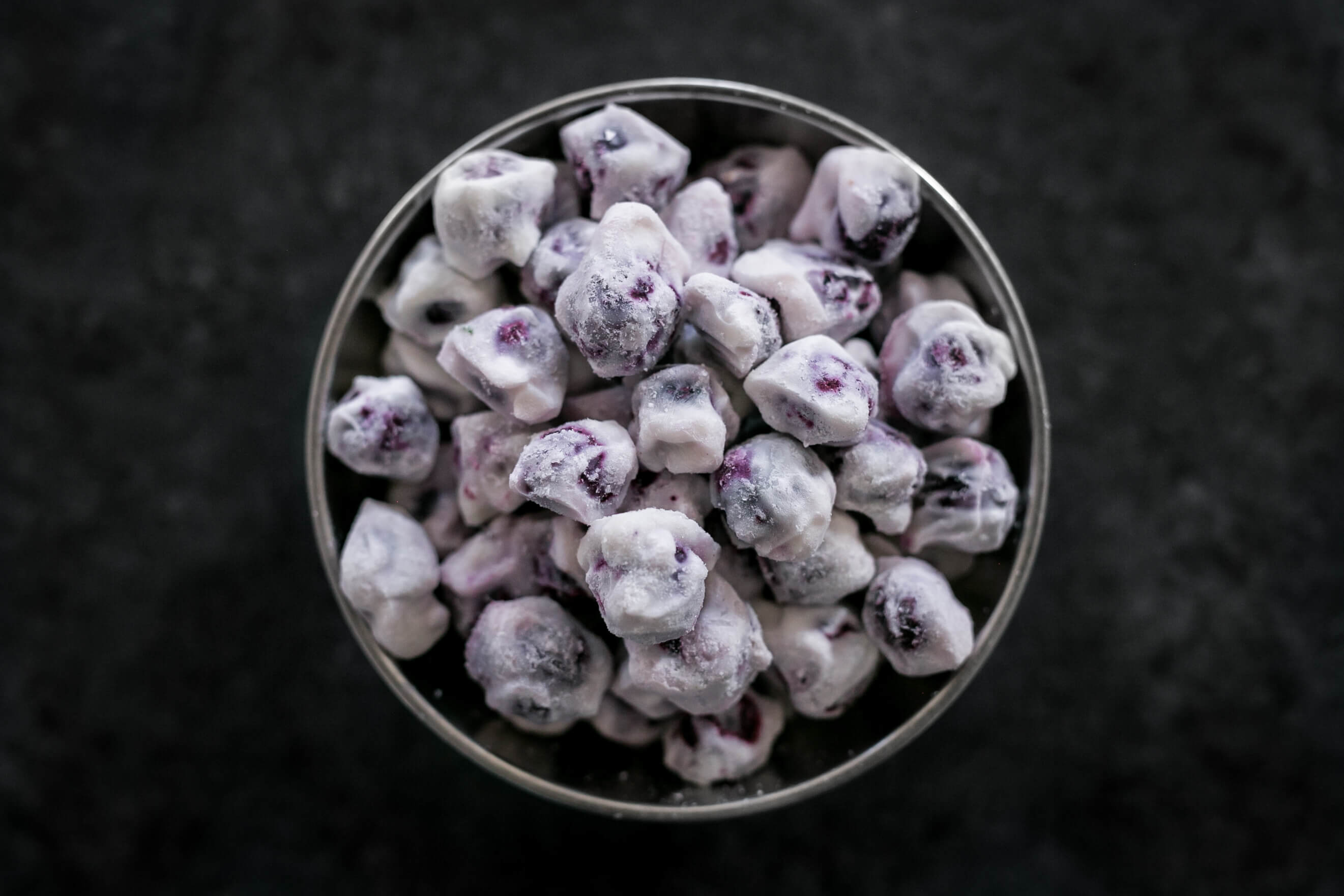 20 Freezer Friendly Meal Ideas: Frozen Yogurt Covered Berries