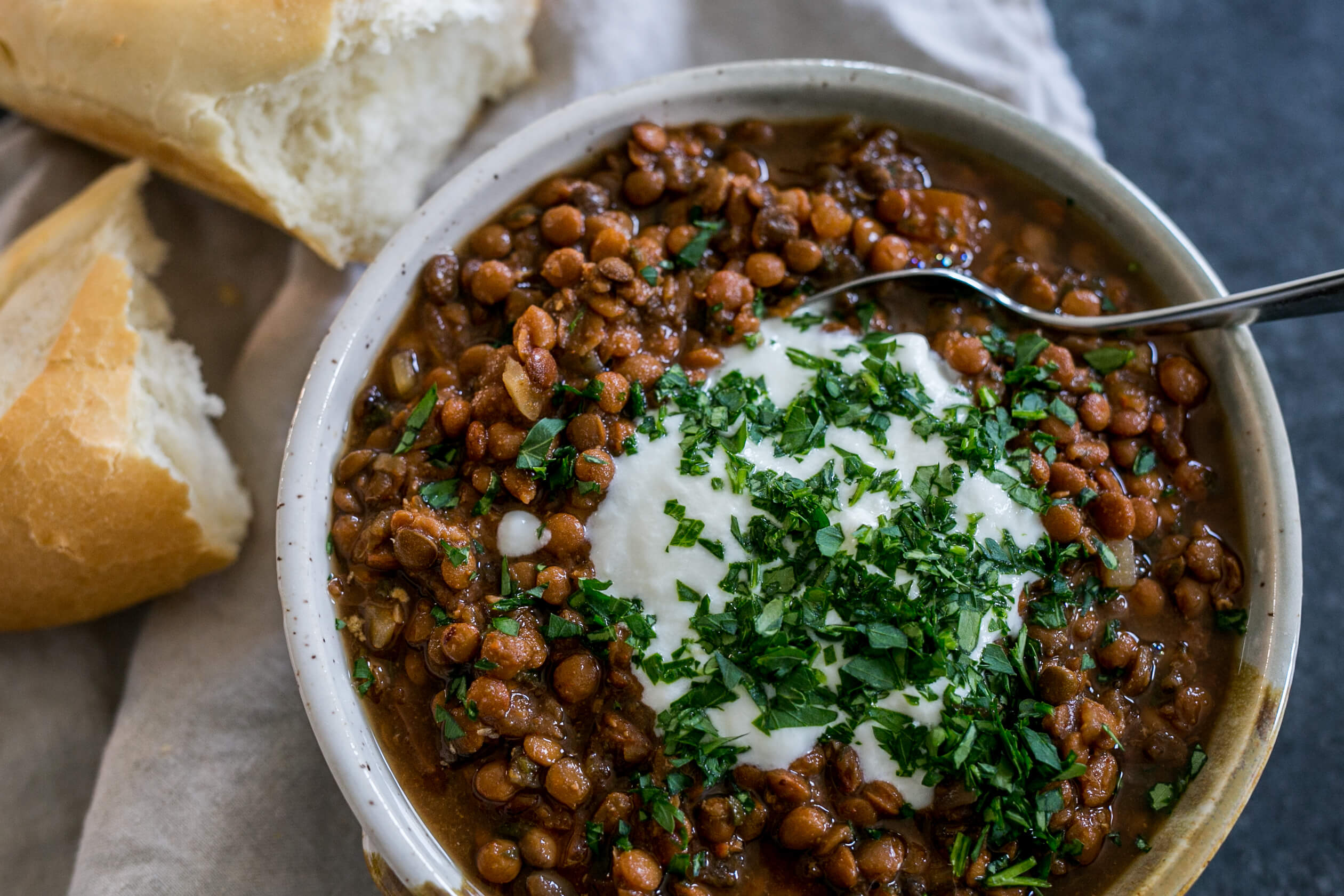 20 Healthy Meals to Help Your Clients Eat Healthy on a Tight Budget: Slow Cooker Morrocan Lentils