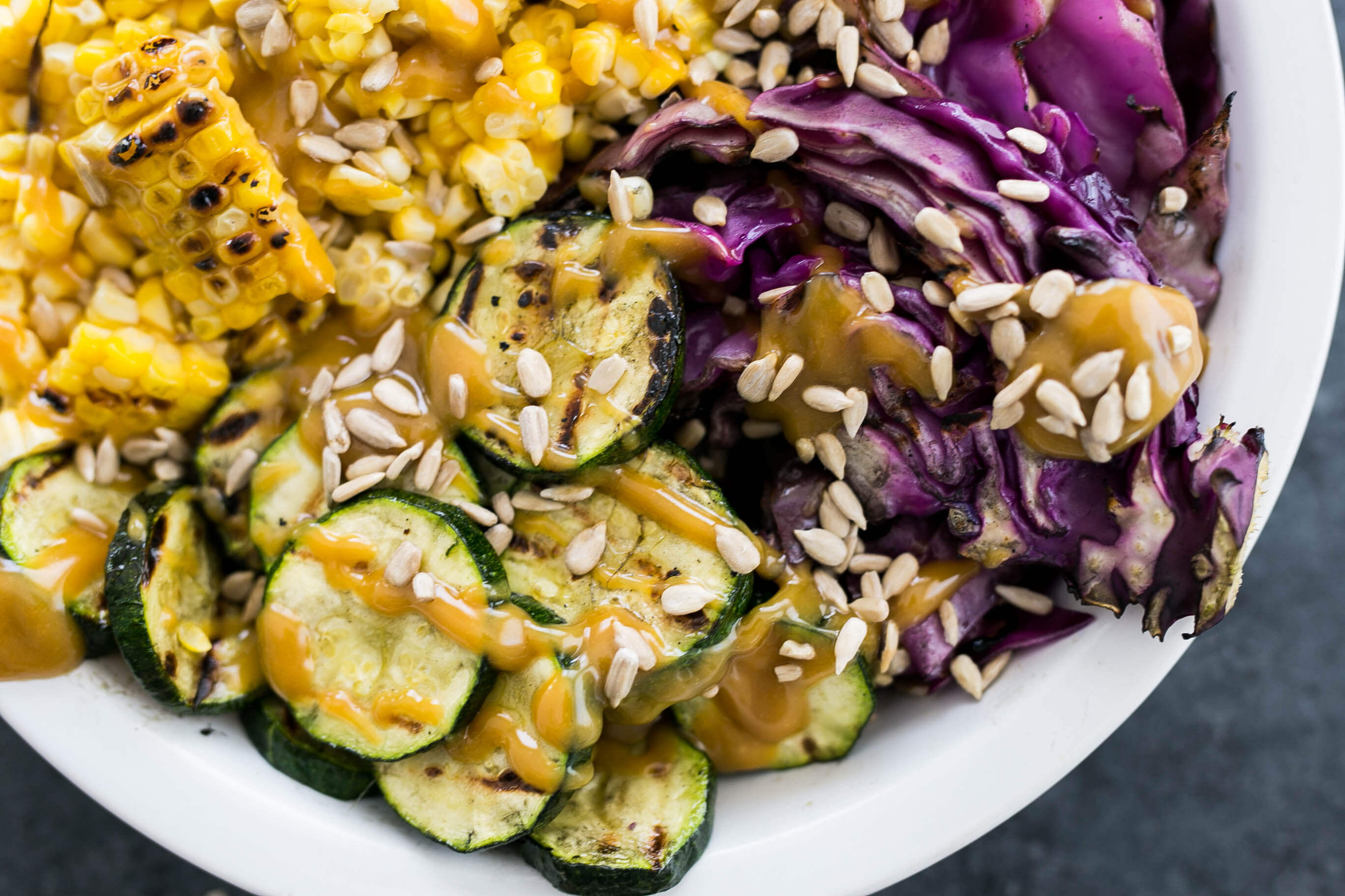 20 Summer-Inspired Meals Your Clients Will Love: BBQ Farmer’s Market Salad with Sunbutter Dressing