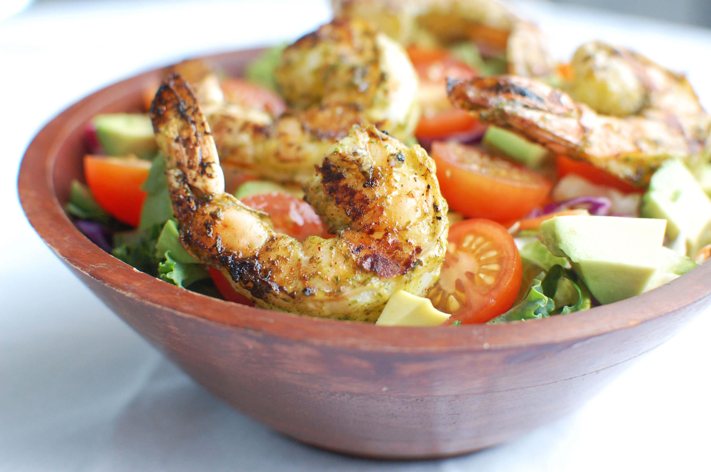 20 Summer-Inspired Meals Your Clients Will Love: Grilled Shrimp Salad