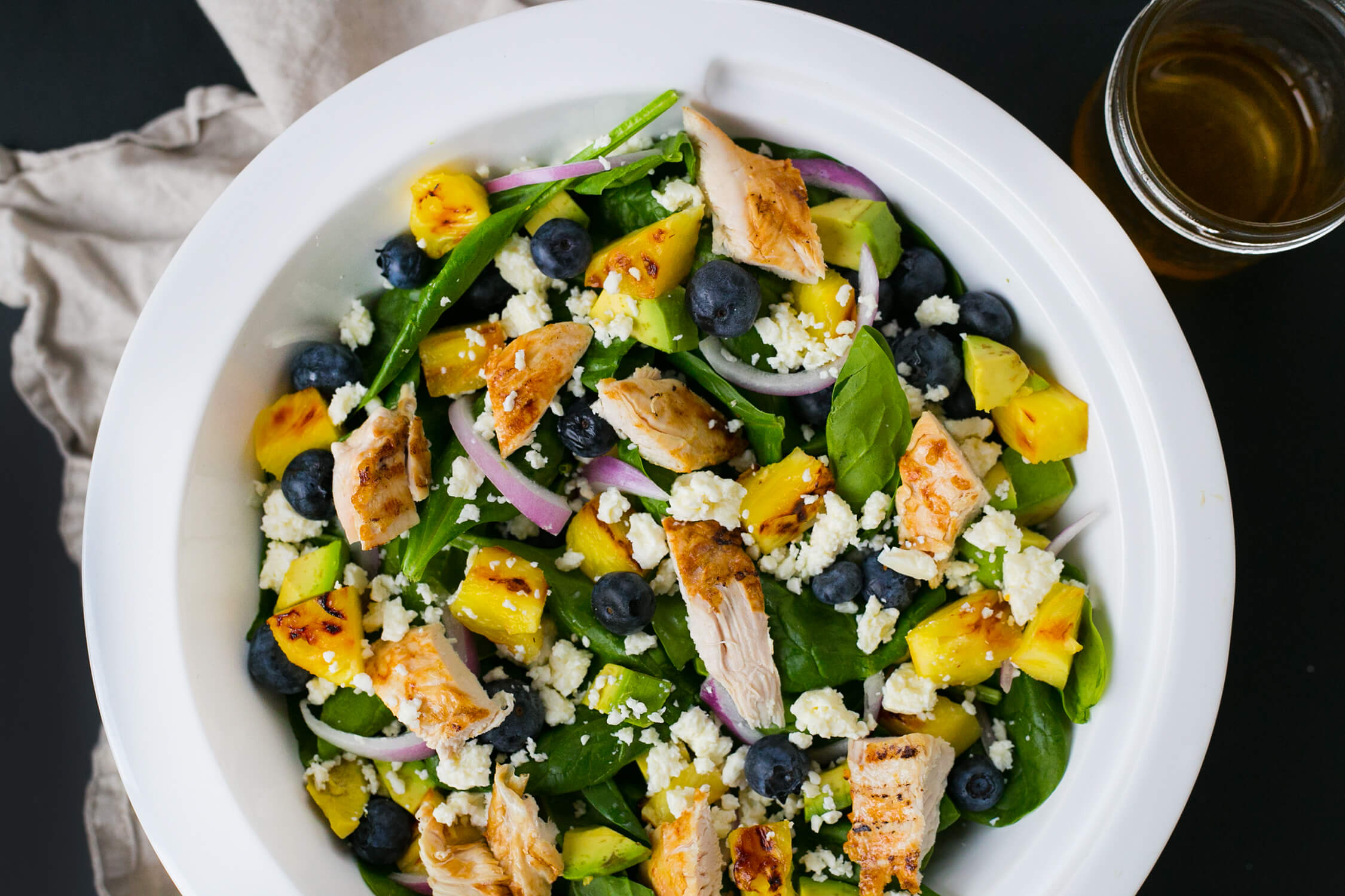 20 Summer-Inspired Meals Your Clients Will Love: Grilled Pineapple & Chicken Salad
