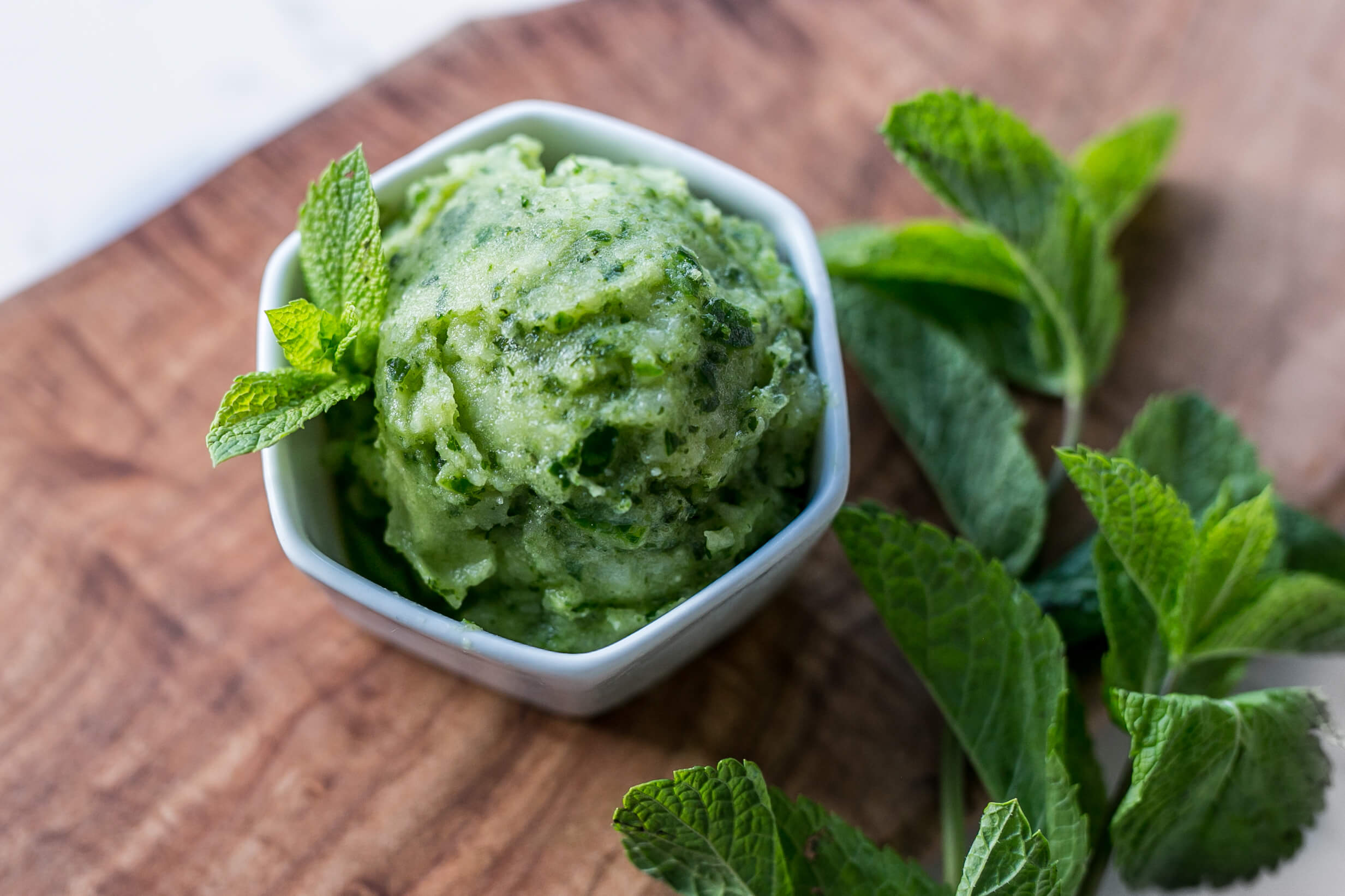 20 Low-Fat Oil-Free Meals Your Clients Will Love: Mojito Sorbet