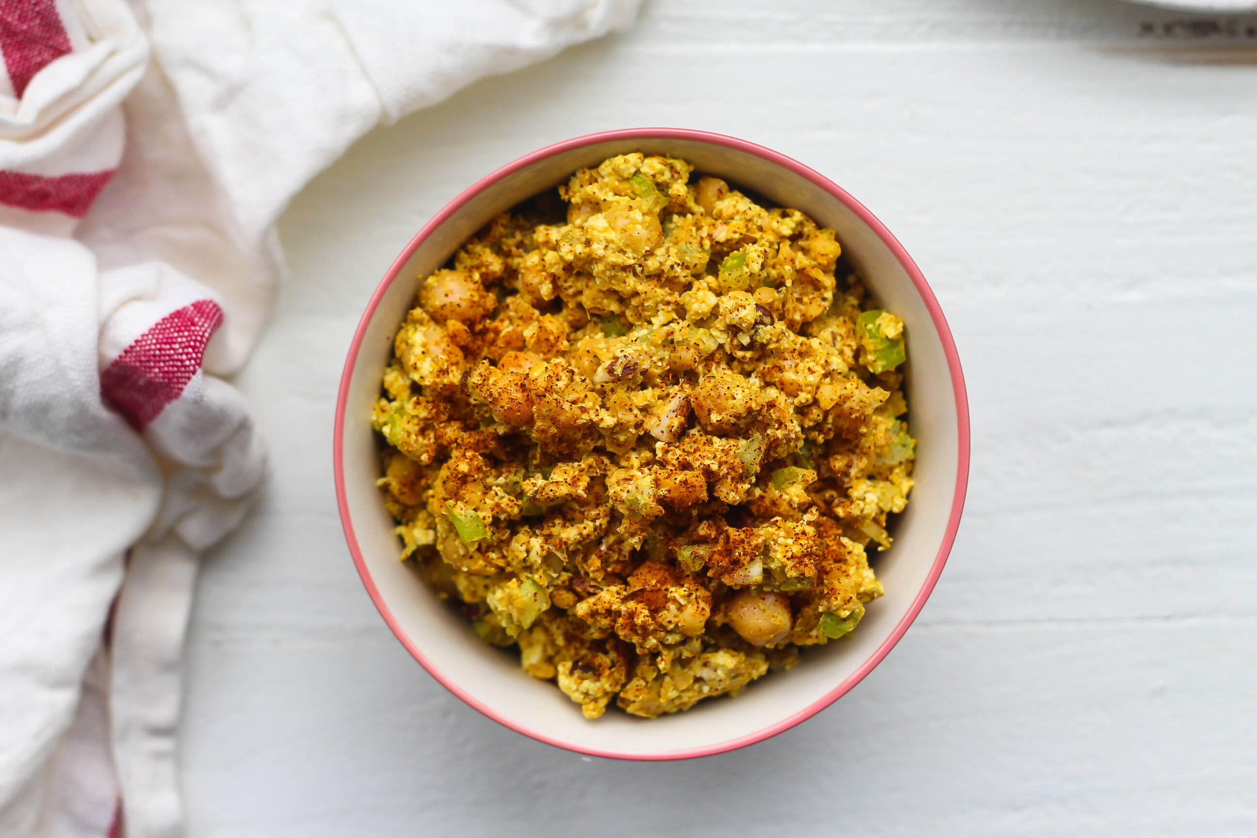 20 High Protein, Plant-Based Meals Your Clients Will Love: Eggless Egg Salad