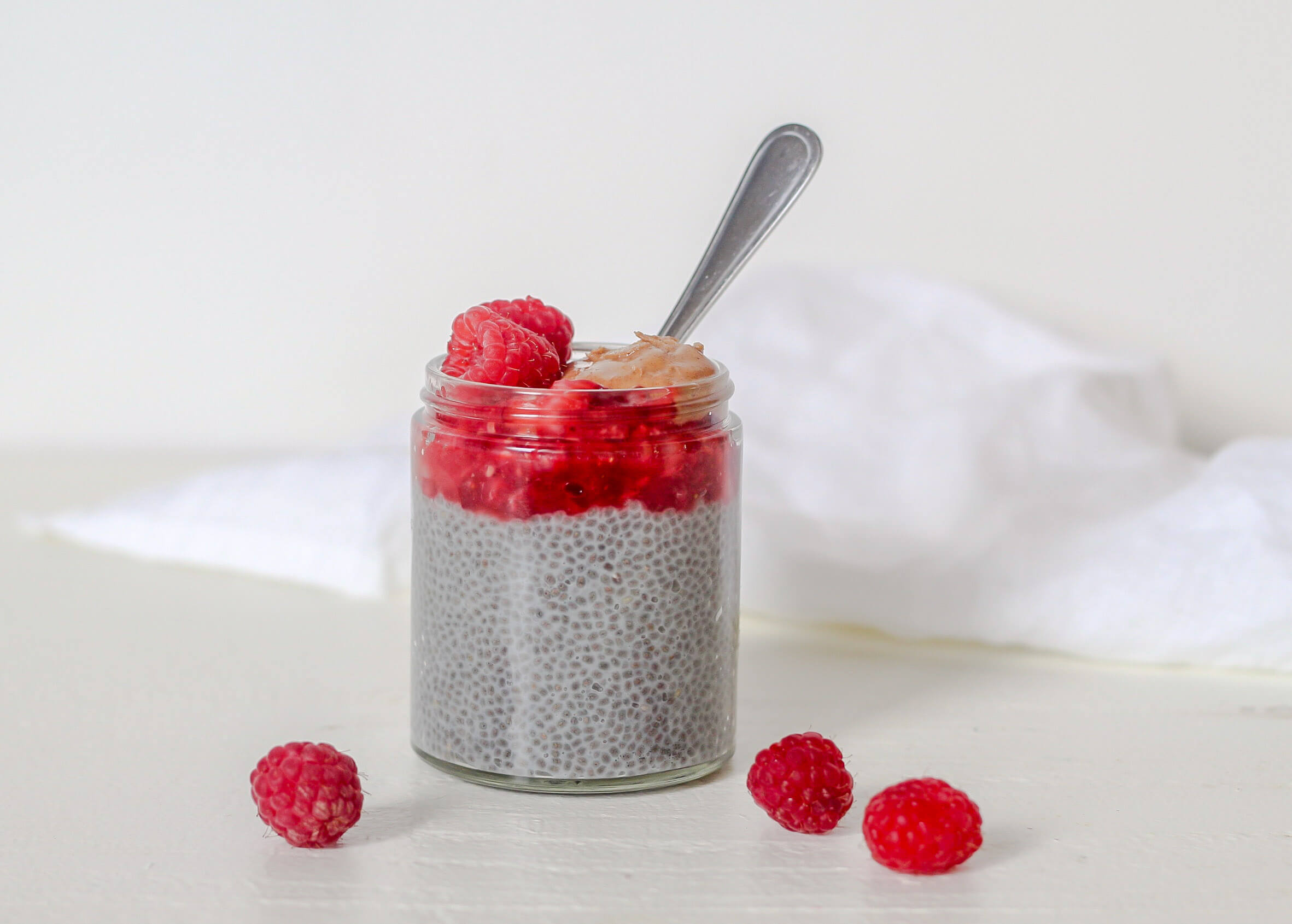 5 Ingredient Meal Ideas Your Clients Will Love: Almond Butter & Jam Chia Pudding