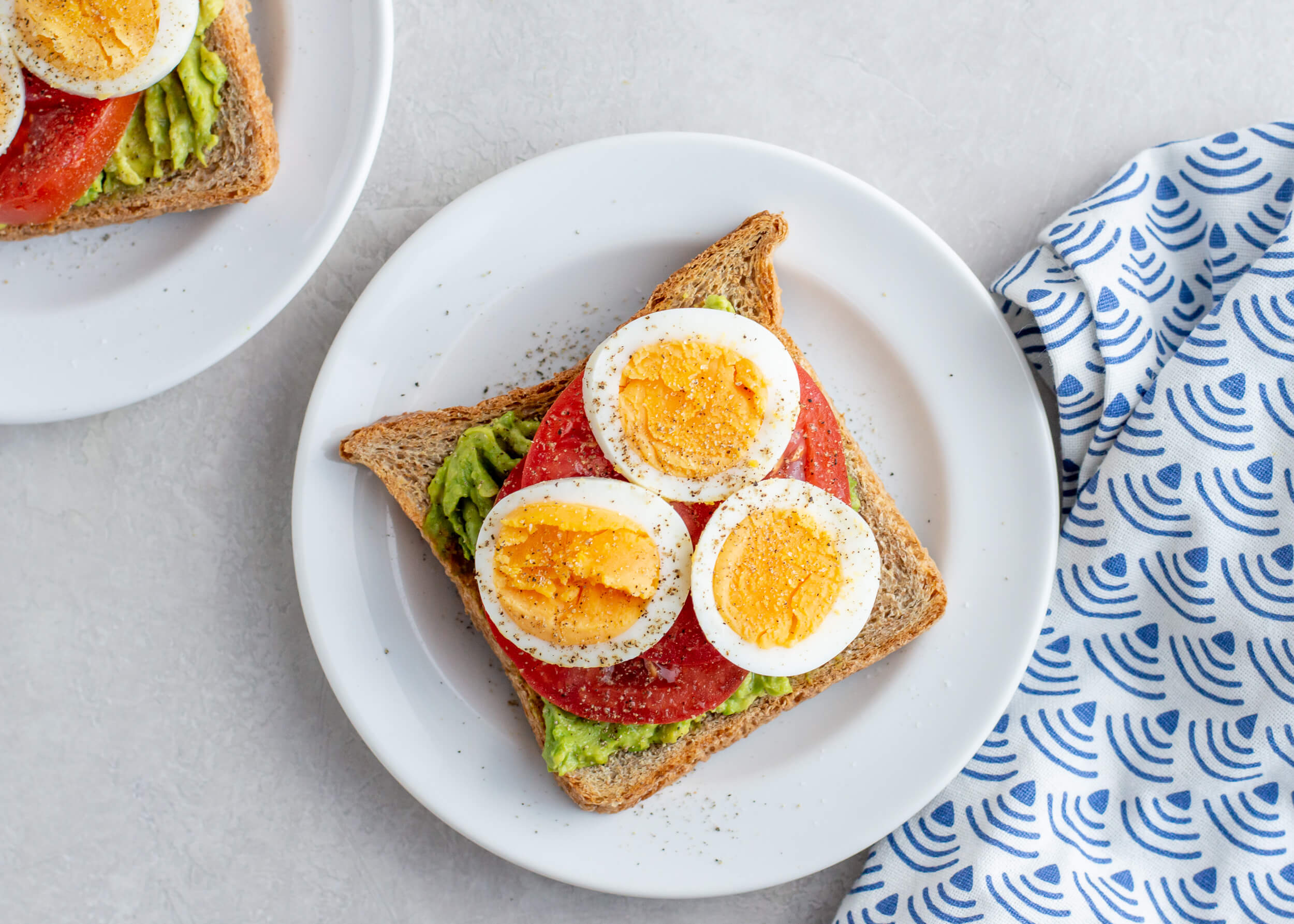 21 Recipe Ideas to Help Manage Your Clients Blood Sugar: Avocado Breakfast Toast