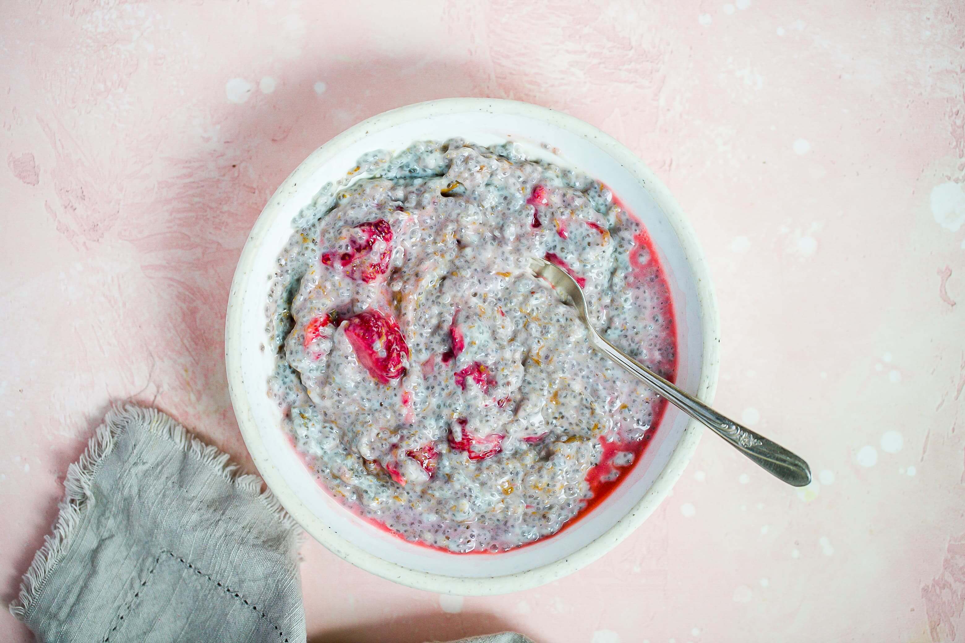 21 Recipe Ideas to Help Manage Your Clients Blood Sugar: Coconut Yogurt Chia Pudding