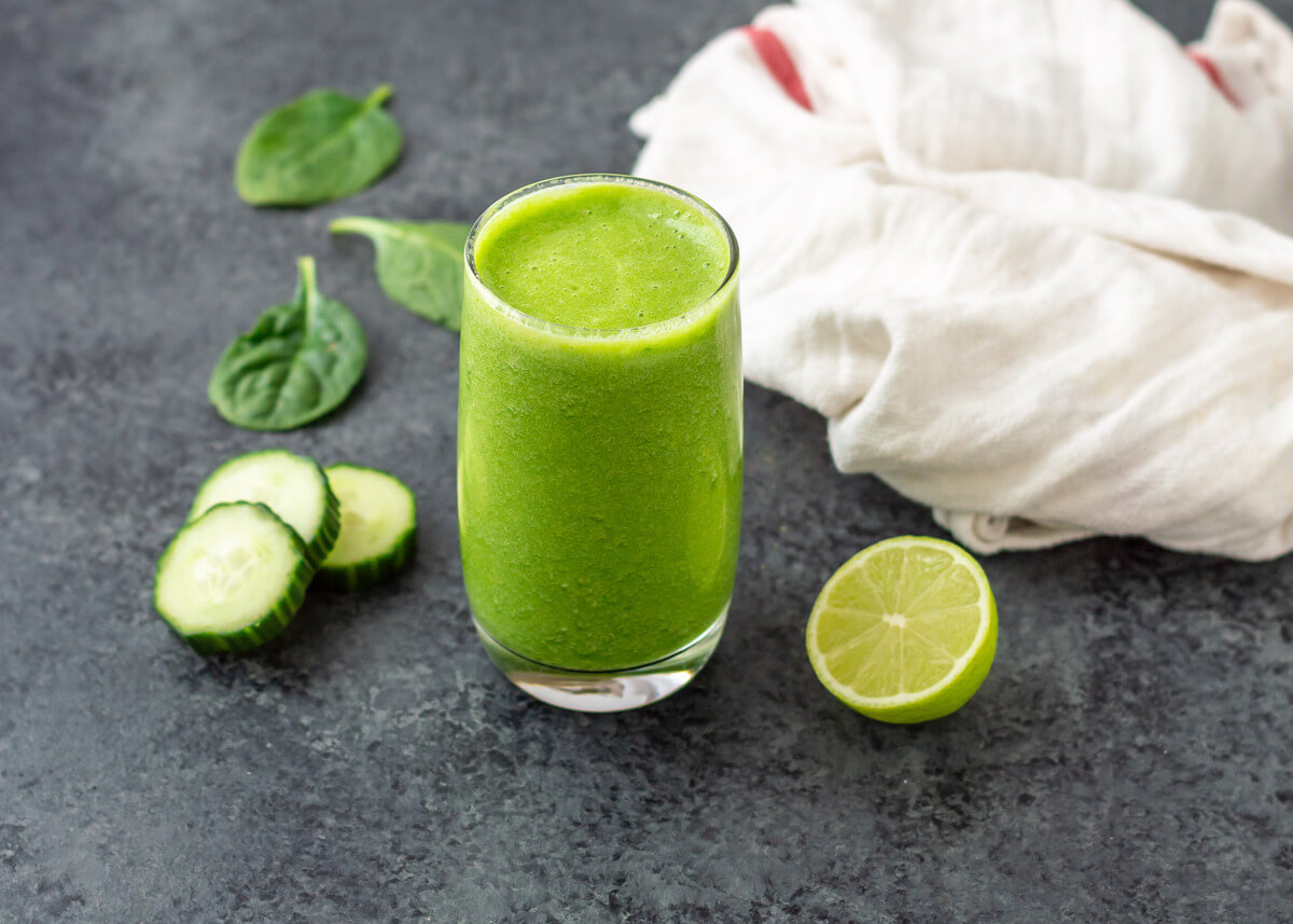 20 Specific Carbohydrate Diet Meals to Help Clients With Inflammatory Bowel Disease: Green Pineapple Smoothie