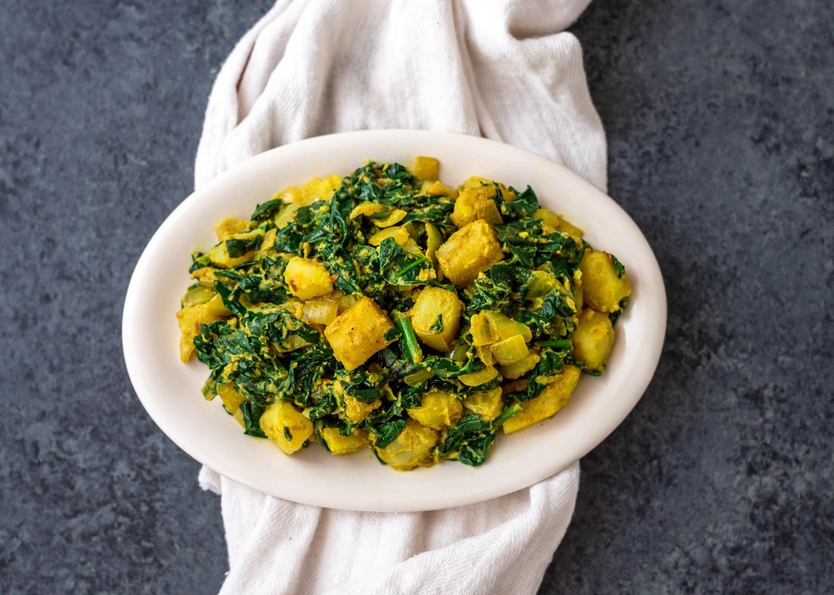 20 Meals Your Postnatal Clients Will Love:Aloo Palak