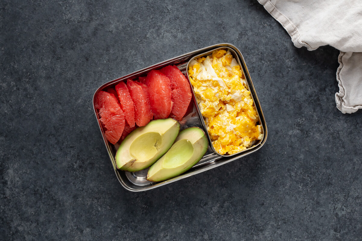 20 Meals Ideas for Kid-Friendly Meal Plans: Eggs & Grapefruit Breakfast Box