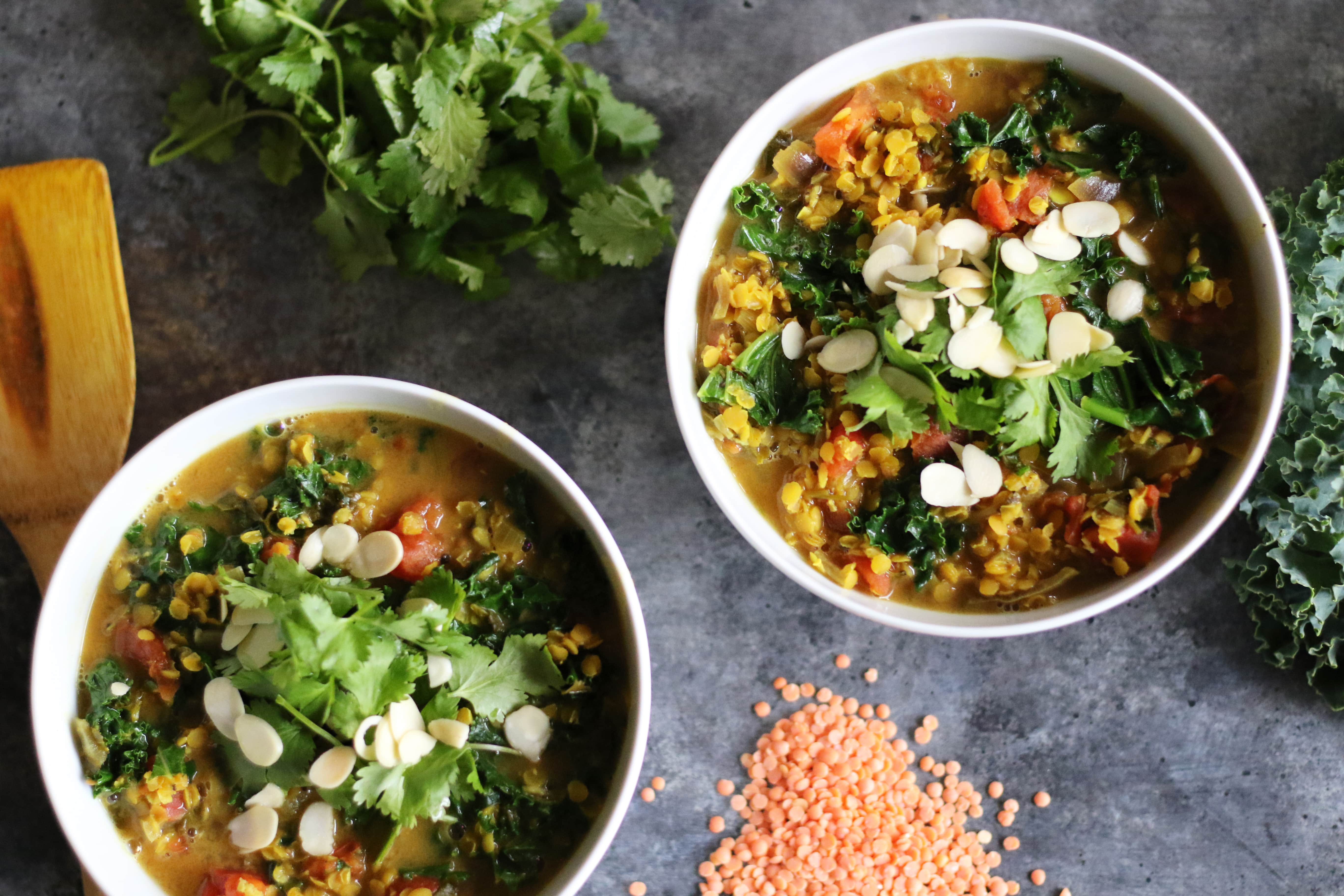 20 Meals Your Postnatal Clients Will Love: Lentil Masala Soup