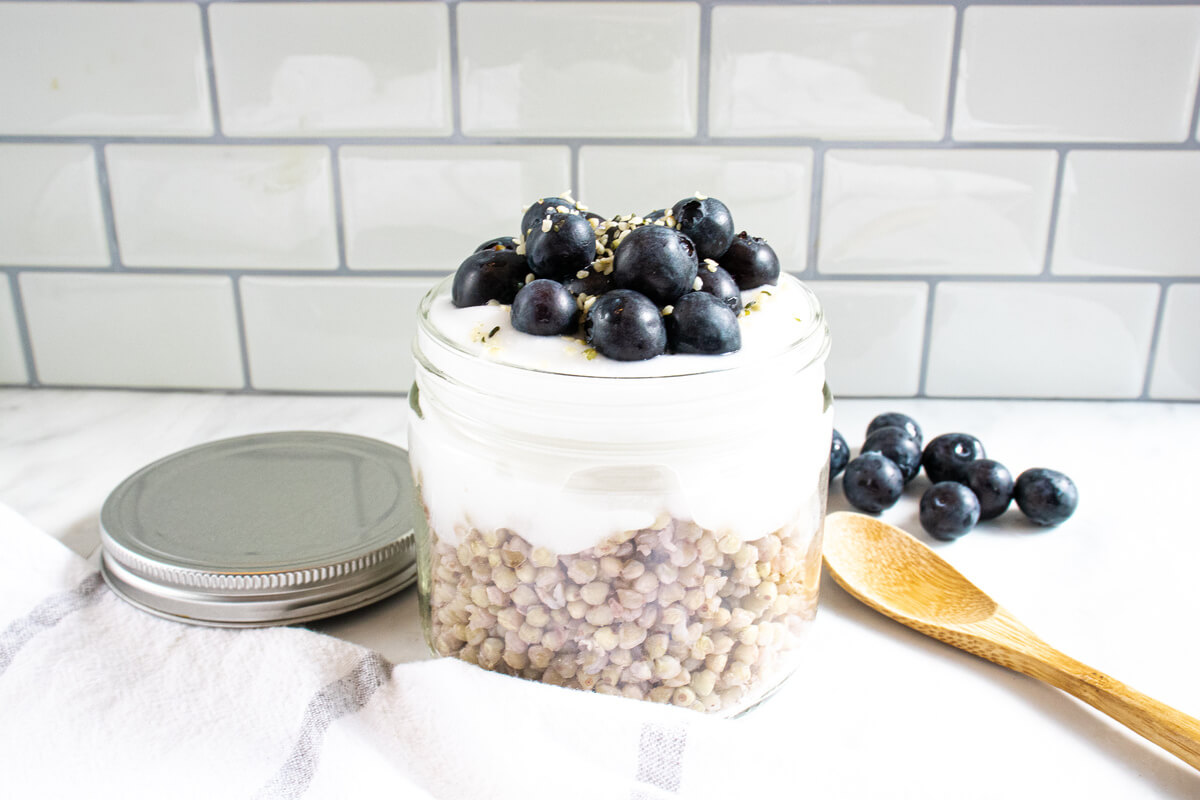 Nutrition Planning for Holistic Oral Health: Blueberry Buckwheat Parfait