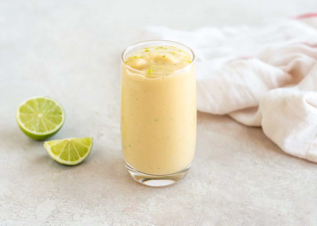 20 Meal Ideas to Support Your Clients Oral Health:Mango Lime Smoothie