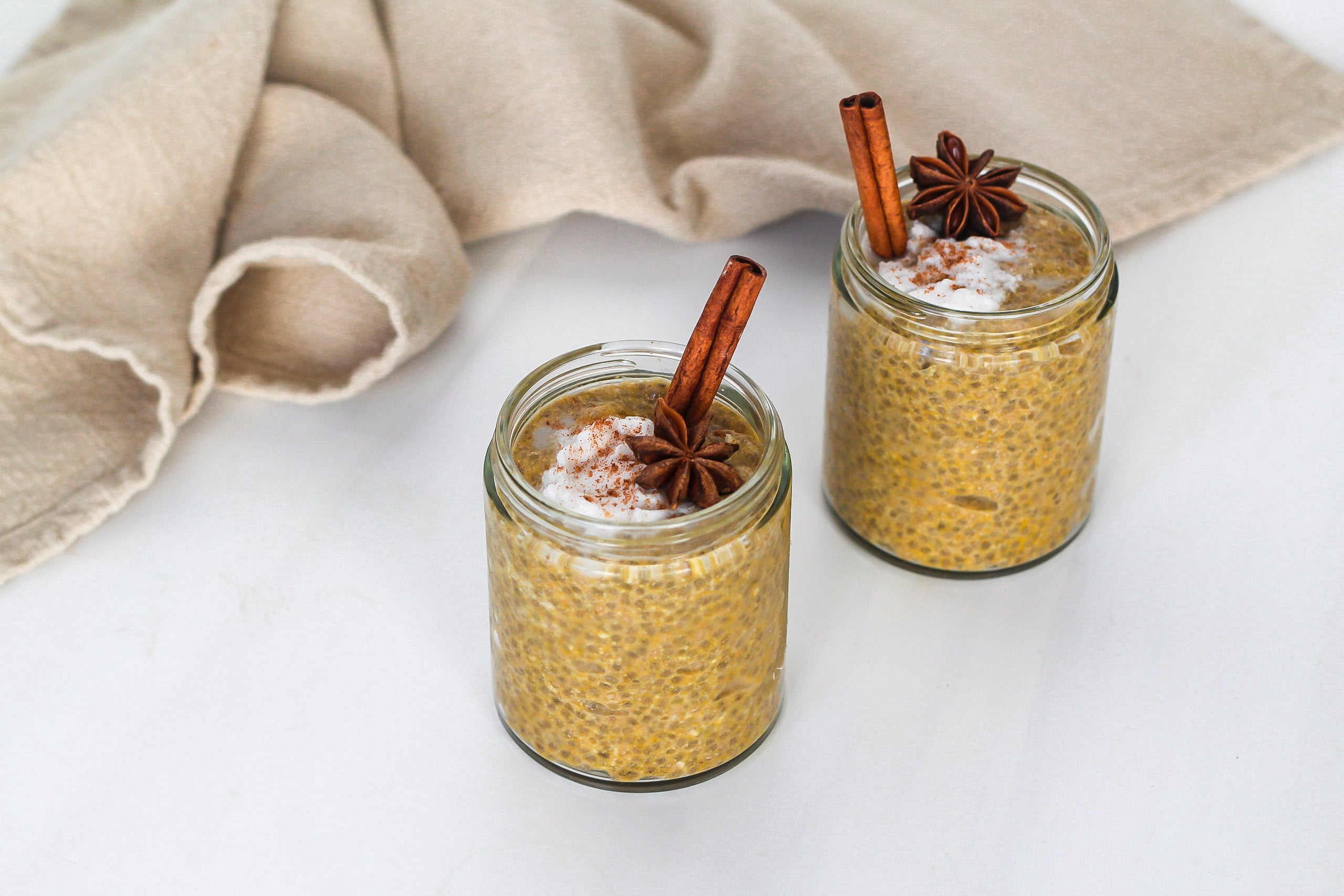 20 Meal Ideas to Support Your Clients Oral Health:Pumpkin Spice Chia Pudding