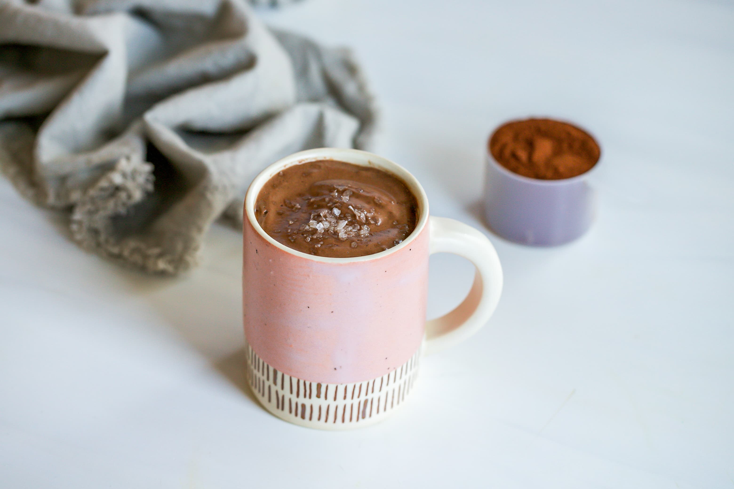 20 Meal Ideas to Support Your Clients Oral Health:Hot Chocolate Smoothie