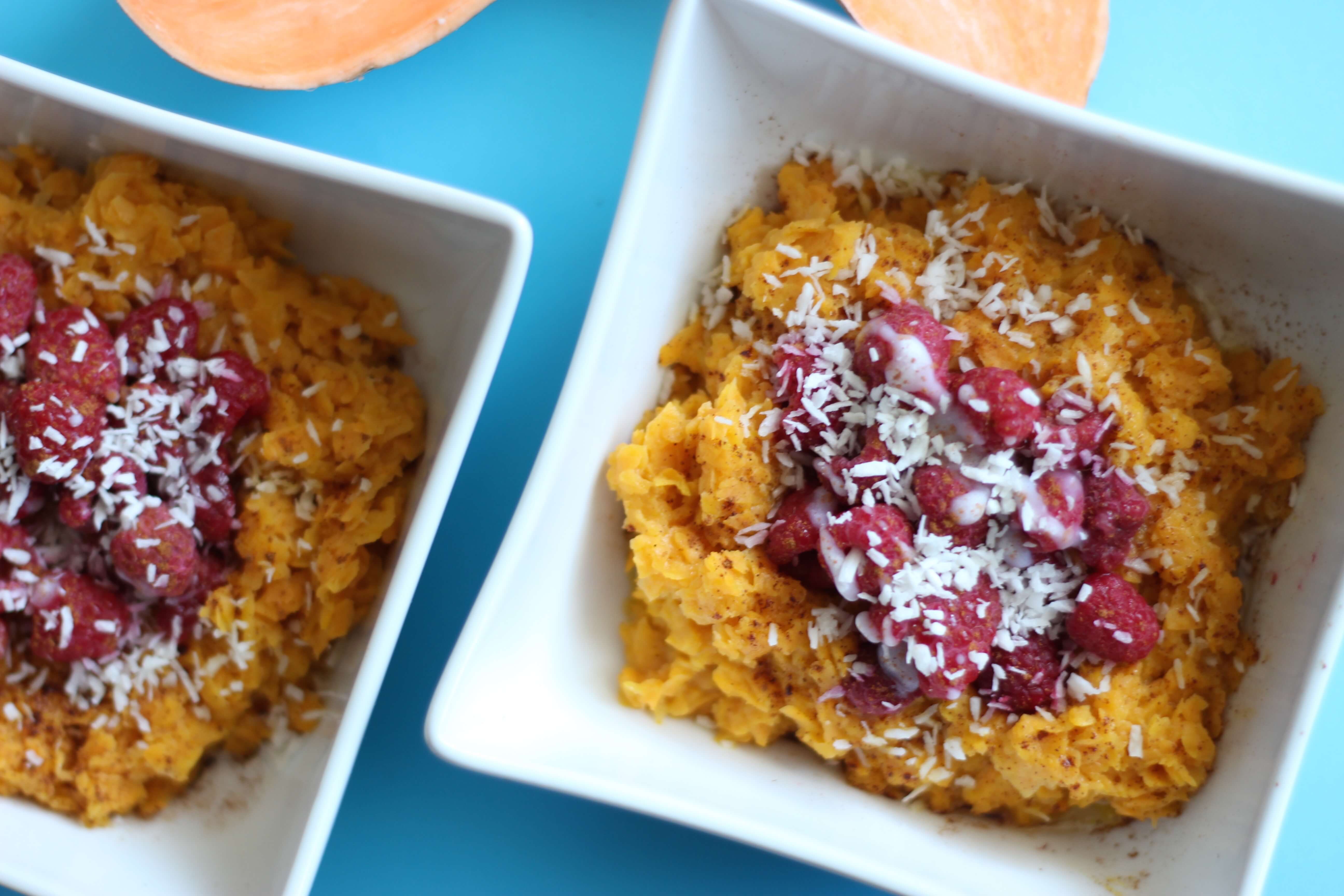 20 Meal Ideas to Help Clients with Eczema: Paleo Sweet Potato Porridge