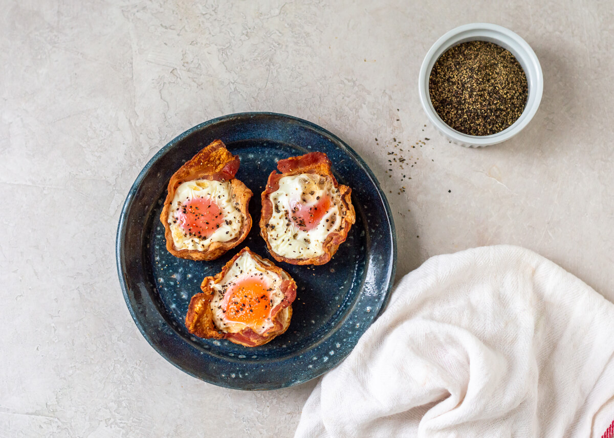 20 Low Oxalate Meals Your Clients Will Love: Bacon & Egg Cups