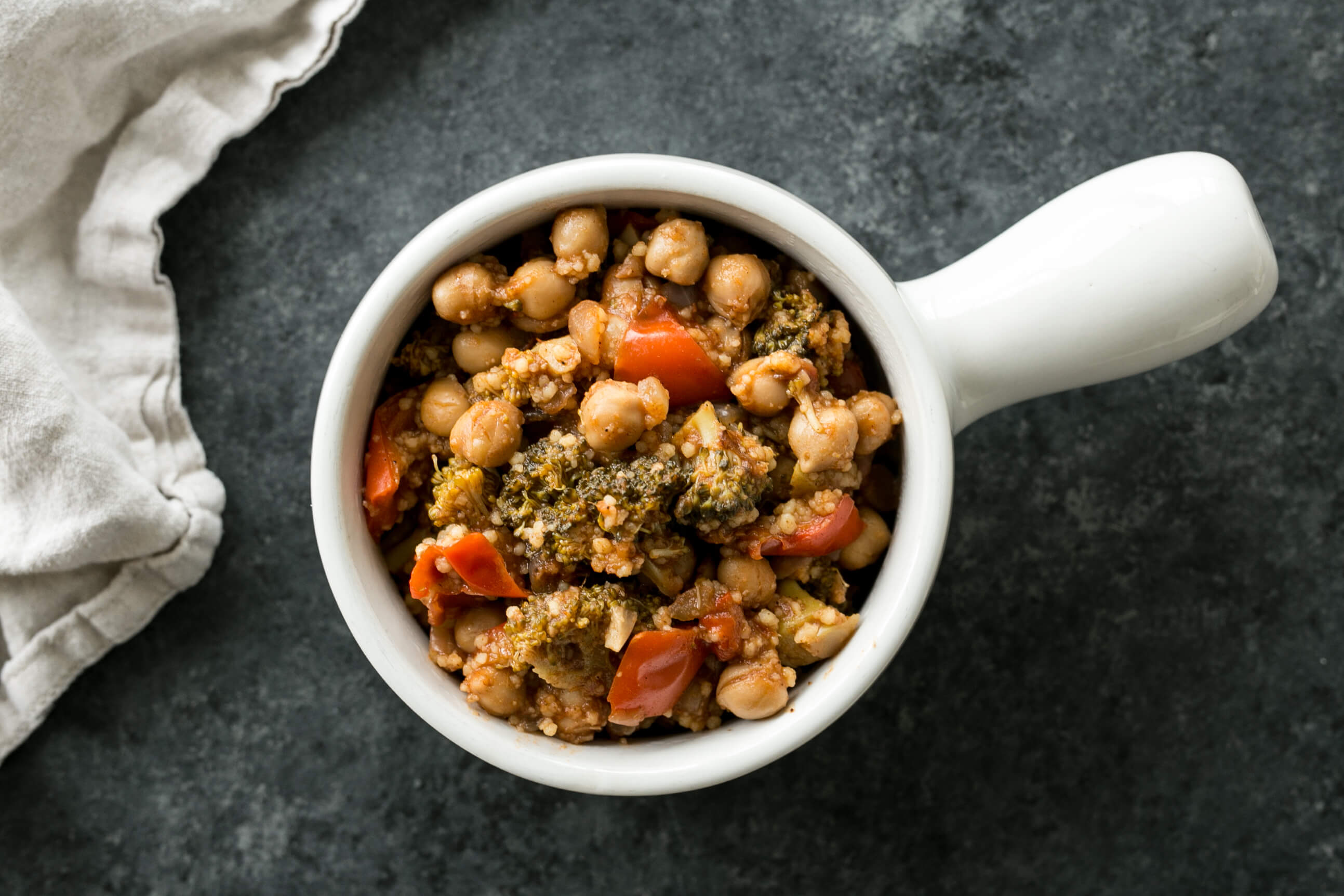 20 Meal Ideas to Help Clients Manage Arthritis: Chickpea Tikka Masala with Couscous