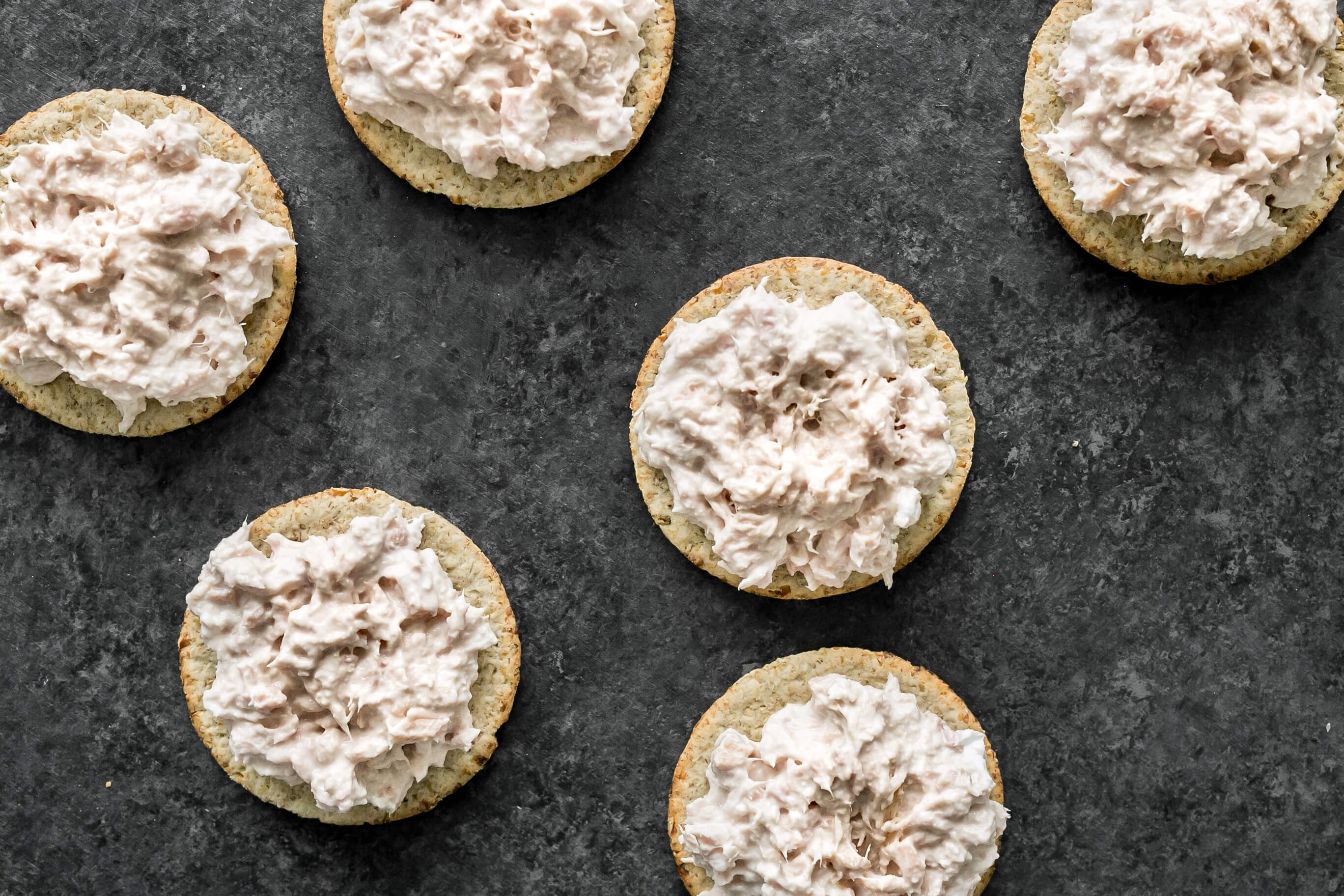 20 Meal Ideas to Support Student-Athletes: Creamy Tuna on Oat Crackers